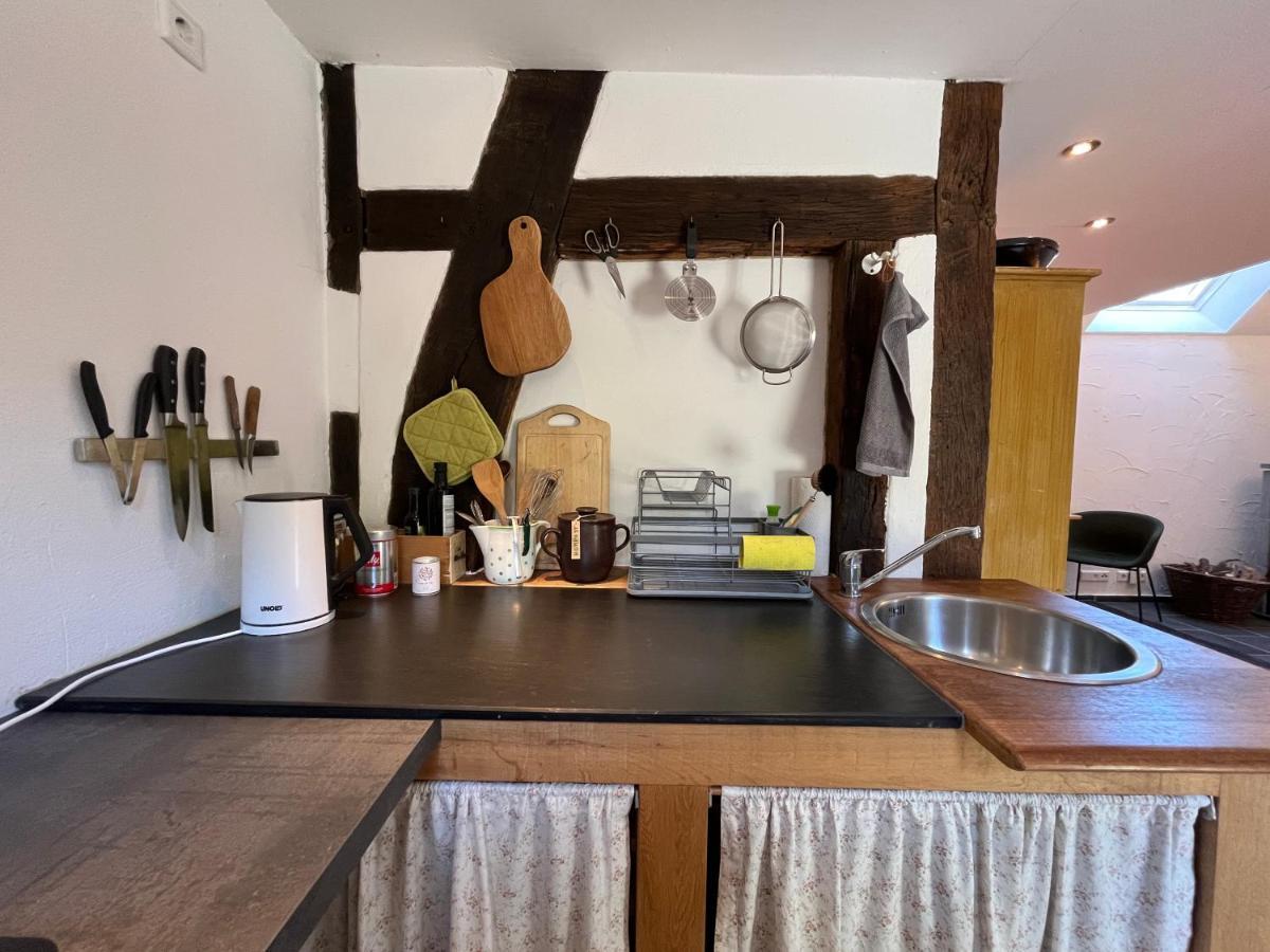 Gruen In Gruen Apartment Detmold Bagian luar foto